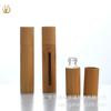 En stock, botella de aceite esencial con cubierta de bambú personalizada, paquete completo de 10 ml con ventana, subenvasado de cosméticos, botella, gran cantidad Congyou