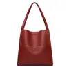 Estilo Caliente Transfronterizo Alta Calidad Lujo Bolso de Hombro Fabricante Personalizado Bolso Tote Simple Bolso de Dama Bolso de Gran Capacidad Bolso de Mujer