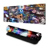 Alfombrilla de ratón con un diseño único, colorido y resistente a las manchas, disponible para dropshipping, alfombrilla de escritorio de goma extragrande con bordes cosidos de precisión, alfombrilla de ratón colorida para gaming