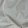 Tejido de Mezcla de Poliéster y Nylon Diagonal Doble con Patrón de Nubes, Tejido de Parka Cortavientos de Algodón Repelente al Agua
