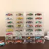 Caja de Almacenamiento para Coches de Juguete para Niños, Coches de Aleación Transparente Hot Wheels y Tomica, Herramienta Mágica para Organizar la Sala de Estar, Estante de Exhibición de Pared