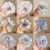 Acessório de cabelo elegante para mulheres, elástico para coque estilo coreano, novo modelo 2026, corda de cabelo elástica com laço estiloso
