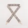 Correa Extensible Jacquard Tejida Ajustable Patrón W de Repuesto Estilo Étnico Correa para Bolso de Hombro Cruzado para Mujer Accesorio