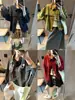Moqie Moda Estilo Blogger Sentido del Diseño Bolsillo Doble Solapa Cordón Ropa de Trabajo Holgada Manga Larga Camisa MQ1940