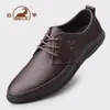 Zapatos genuinos de piel de carnero para hombre, calzado formal de negocios, zapatos negros de piel genuina para hombre, piel suave, suela suave, estilo juvenil, zapatos de boda para el novio