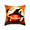 Almohada Decorativa de Halloween Calabaza Castillo Funda de Almohada Divertida Almohada Decorativa para Sala de Estar Almohada para Cabecera Combinación