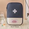 Caixa de remédios portátil Bolsa médica portátil de tecido Oxford Bolsa de armazenamento de medicamentos de grande capacidade Kit de primeiros socorros para casa e viagens