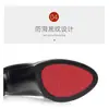 Mocasines de Piel Suave con Suela Blanda, Plataforma Impermeable, Zapatos de Cuero Negro a la Moda, Zapatos Individuales de Primavera y Verano, Zapatos de Mujer con Suela Gruesa, Zapatos de Mamá