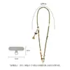 Cordão de Celular Original Trançado Feito à Mão com Acabamento de Luxo, Alça de Pescoço Transversal, Corrente de Pulso para Celular, Acessório Portátil Anti-Perda para Viagem