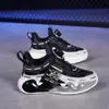 Zapatos para Niñas de 6 a 12 Años 2026 Primavera/Otoño Nuevos Superficie de Cuero Resistentes al Desgaste Botón Giratorio Zapatos para Correr Zapatos Deportivos para Niños Modernos