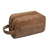 Esenciales para viajes transfronterizos y viajes de negocios: Neceser de hombre para exteriores, material PU, portátil, con asas, gran capacidad y un toque de alta gama