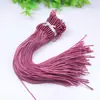 72# Nudo chino tejido a mano anillo de tracción falso colgante DIY pulsera collar anillo de tracción en espiral accesorios de joyería al por mayor