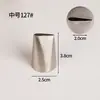 Bico de Confeitar Pétala de Rosa em Aço Inoxidável 304 Estilo Coreano para Pasta de Feijão Glacê Cinco Pétalas Flor Bico de Confeitar Reta Boca Plana 104