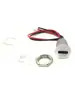 Conector Socket Hembra typeC con Luz Puerto de Carga Lámpara de Escritorio Juguete Puerto USB C Hembra Socket de Alimentación