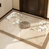 Felpudos Estilo Chino para Puertas de Entrada, Felpudos Especiales para Puertas de Entrada, Felpudos Transparentes Limpiables y Lavables, Felpudos Domésticos Recortables