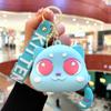 Monedero con llavero de Sanrio con dibujos animados, minibolso de almacenamiento para auriculares, regalo al por mayor