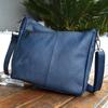 Bolso de Hombro Transfronterizo de Moda Nueva de Piel de Vaca de Primera Capa, Bolso de Axila de Cuero Genuino, Bolso Cruzado Grande de Capacidad para Mujer