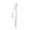 Talheres de aço inoxidável French Moonlight Faca, garfo e colher para bife ocidentais Garfo de frutas Peças públicas Suprimentos para restaurante de luxo hotel