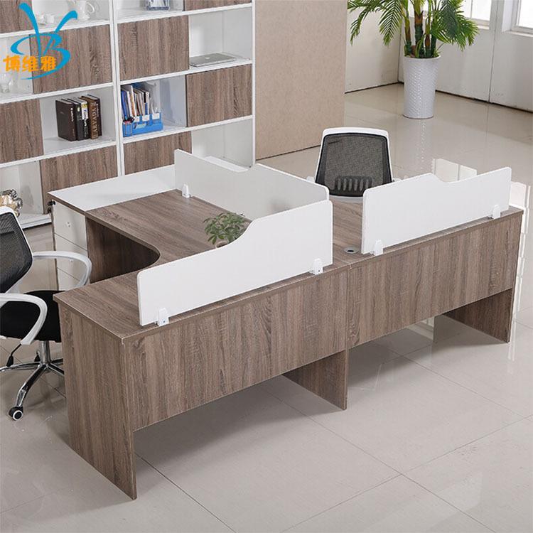 职员桌办公桌组合简约屏风隔断卡座员工位电脑桌椅