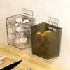 Cesta de Almacenamiento para Cebolla, Jengibre y Ajo de Cocina, Cesta Colgante, Caja de Almacenamiento en Pared de Baño, Cesta de Almacenamiento, Almacenamiento en Encimera