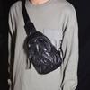 Bolso bandolera de piel de vaca de primera capa para hombre, bolso bandolera informal de piel auténtica, bolso bandolera, mochila pequeña, bolso de cintura