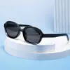 Gafas de Sol con Montura Ovalada Nuevas Europeas y Americanas 2025 1702 Gafas de Sol de Moda Tendencia Gafas de Celebridad de Internet Venta al por Mayor