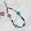 Cadena para Teléfono de Osito Lindo Estilo Coreano Ins DIY con Cuentas Funda para Teléfono Correa Anti-Pérdida para Teléfono Venta al por Mayor en Stock