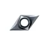 Rombo Cnc Hoja Exterior Hoja de Acero Inoxidable Herramienta de Torneado Dcgt11T302-Fl Carburo Hoja de Torneado