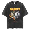 T-shirt Streetwear Europeia Transfronteiriça Masculina Camiseta Harajuku Japonesa