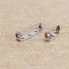 Fornecimento pontual 2,5 cm -3,8 cm cobre ferro metal com trava segurança seguro pino fivela broche