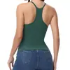 Comercio Exterior Nuevo Chaleco Deportivo de Yoga Fitness para Mujer Sin Marcas Abdomen Ajuste Tirante Delgado Espalda Belleza Parte Superior para Vestir
