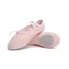 Wuyuan Wangjun 101002 Zapatos de Baile con Cordones Patas de Gato Zapatos de Práctica para Niños Suela Suave Blanco Rosa Negro en Stock