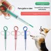Alimentador de remédio para gatos leite cachorro gatinho Dispositivo de alimentação para gatos bebês seringa de duas cabeças para animais de estimação úmido e seco de dupla finalidade para alimentação de medicamentos