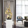 Adornos para Sala de Estar Grandes de Piso Decoraciones para el Hogar Oficina de Gama Alta Lujo Ligero Gabinete de TV de Gama Alta Inauguración de Casa Casa Nueva