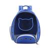 Mochila Trasera para Gatos Mascota Exterior Transparente Viaje Portátil Transpirable Mochila Adecuada para Perros Pequeños y Gatos Cápsula Espacial