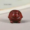 Accesorios de Dibujos Animados Tallados en Palo de Rosa Manualidades DIY Accesorios Pulsera de Cuentas de Buda Colgante de Crayon Shin-Chan Llavero para Teléfono