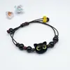 Pulsera de Cerámica con Cuentas para Mujer de Jingdezhen, Pulsera de Estilo de Nicho de Gama Alta, Pulsera Tejida al por Mayor, Recuerdo de Viaje