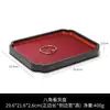 Bandeja de Exibição de Joias Dourada Estilo Antigo Pintada, Bandeja de Exibição para Pulseiras e Colares, Bandeja de Visualização Estilo Palácio Vermelho, Fornecimento Direto da Fábrica