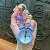 Llavero colgante de despertador popular japonés y coreano llavero de alarma accesorios para bolsa de coche regalo de actividad creativa