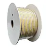 Tira de luz COB superbrillante 220V sin driver autoadhesiva impermeable para exteriores LED flexible para patio, techo interior y pared de fondo