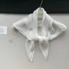 Lenço de Seda Korean Order Primavera e Outono com Borda Branca para Mulheres, Lenço Quadrado Pequeno de Verão 70X70, Cor Sólida, Fashion, Elegante, Versátil, Formato Quadrado