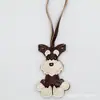 Nuevo Encanto de Bolso de Muñeca Schnauzer/Colgante para Llavero de Coche Colgante con Forma de Animal de Dibujos Animados Venta al por Mayor