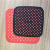 Nueva freidora de aire forrada con base cuadrada de silicona de 18,5 cm para freidora de aire con agujero redondo, forro para freidora de aire