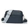 Bolsa Transversal de Ombro Único Multicamadas Transfronteiriça para Mulheres, Feita de Couro Bovino de Camada Superior, Grande Capacidade, Couro Genuíno, Versátil, Adequada para o Dia a Dia, Bolsa Transversal para Mulheres