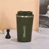 Copo de Café para Viagem de Segunda Geração Latte Aço Inoxidável 304 Copo Térmico de Alta Qualidade Requintado Portátil para Exterior Inteligente para Carro Copo de Água