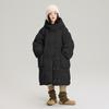 [En Stock] Nueva Chaqueta de Algodón Rellena de Plumón Larga Gruesa Cálida para Niñas Otoño e Invierno Chaqueta Estilo Coreano para Niños Medianos y Grandes
