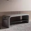 Banco para Cambiar Zapatos de Lujo Ligero y de Gama Alta para Uso Doméstico en la Entrada, Puede Usarse como Zapatero, Banco Integrado para la Entrada, Banco Largo para Dormitorio o Banco al Pie de la Cama