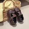 Zapatos de princesa 2026 Mary Jane de verano de piel con nueva falda estilo tanga para niñas, tallas medianas y grandes, estilo británico retro