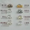 Pendientes de Perla Estilo Fiebre Plata de Ley 999 Pendientes Swarovski 2026 Nuevos Más Vendidos Gama Alta Lujo Ligero Pendientes Perfectamente Redondos