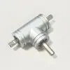 1.0 Modelo Caja de Engranajes Cónica Biselada Engranaje de Dirección de Tres Vías 400N Torque Silencioso Más de 90 Grados Eje de Acero al Carbono Rodamiento de Bolas